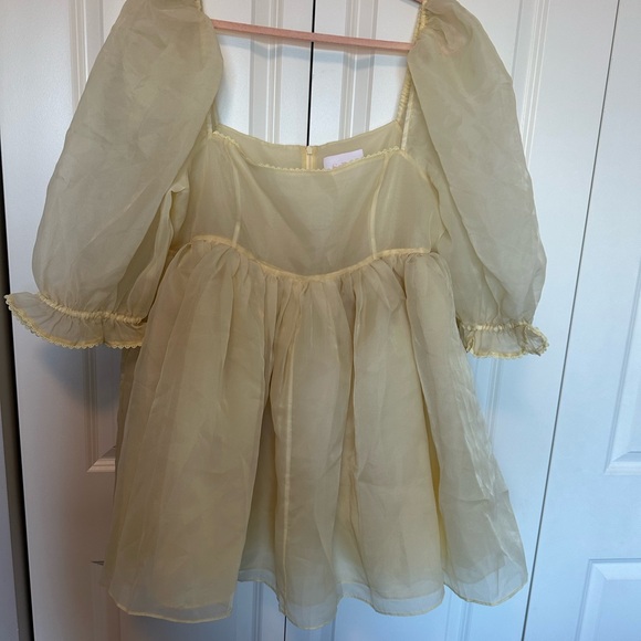 Selkie The Baby Banana Puff Dress size 1X - Picture 5 of 6